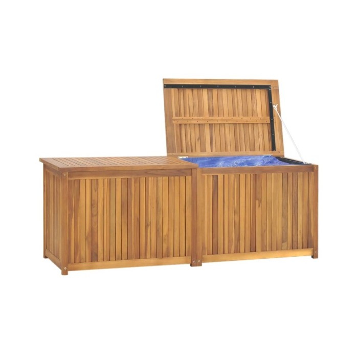 Boîte de jardin 150x50x55 cm Bois massif de teck