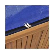Boîte de jardin 150x50x55 cm Bois massif de teck
