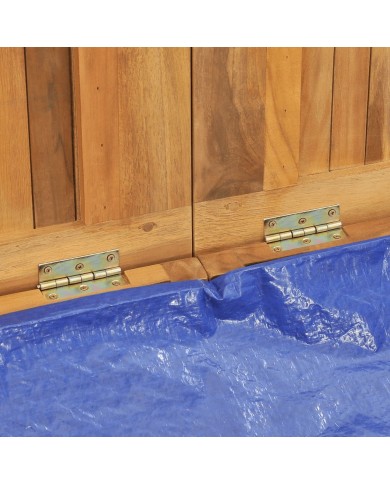 Boîte de jardin 175x50x55 cm Bois massif de teck