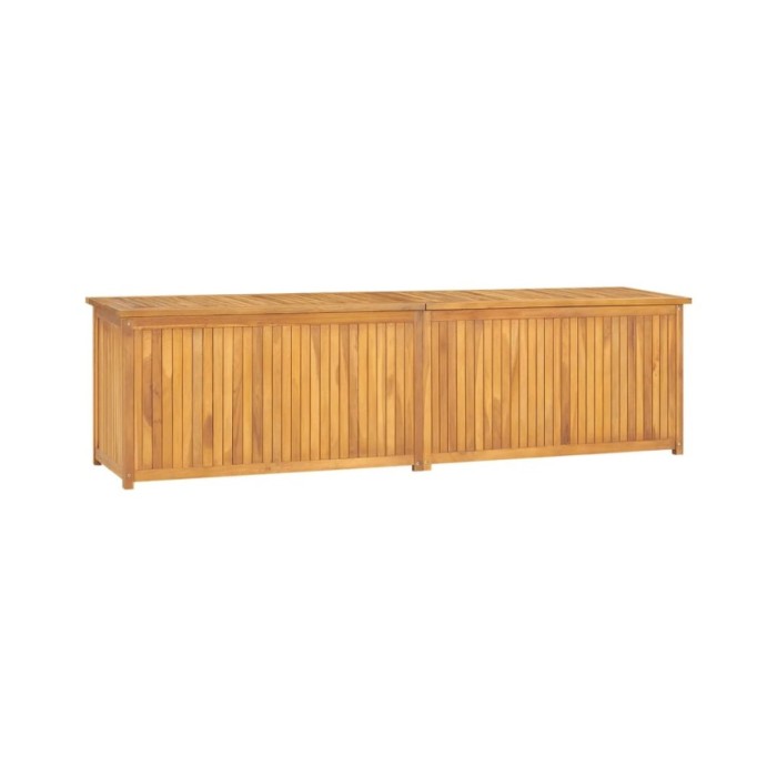 Boîte de jardin 200x50x55 cm Bois massif de teck