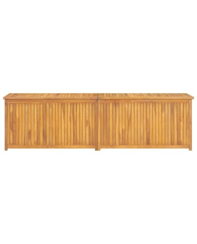 Boîte de jardin 200x50x55 cm Bois massif de teck