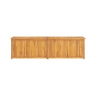 Boîte de jardin 200x50x55 cm Bois massif de teck