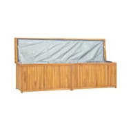Boîte de jardin 200x50x55 cm Bois massif de teck