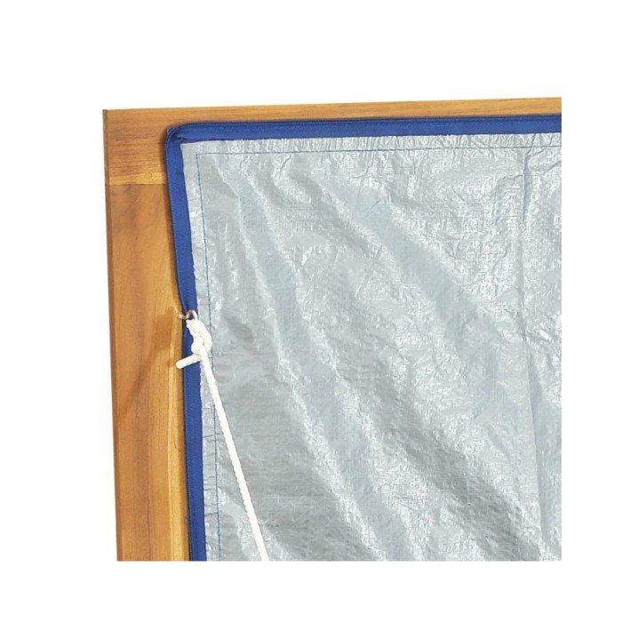 Boîte de jardin 200x50x55 cm Bois massif de teck