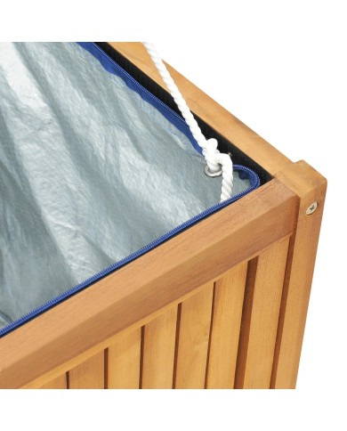 Boîte de jardin 200x50x55 cm Bois massif de teck