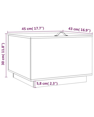 Boîtes de rangement et couvercles 3 pcs Noir Bois massif de pin