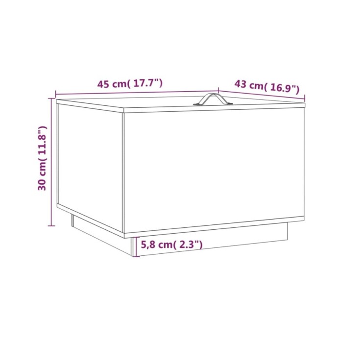 Boîtes de rangement et couvercles 3 pcs Noir Bois massif de pin