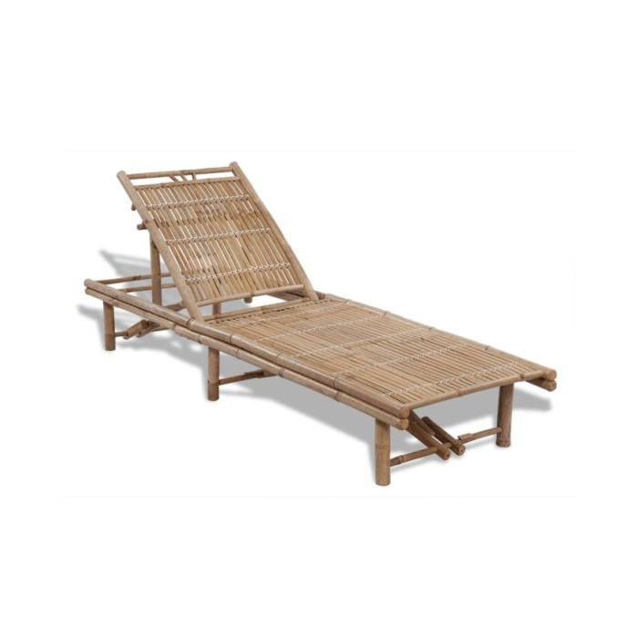 Chaise longue Bambou