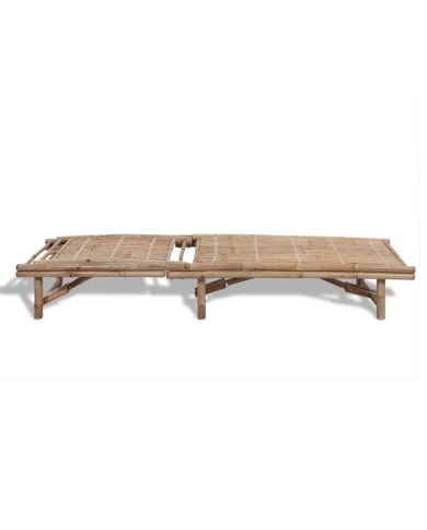 Chaise longue Bambou