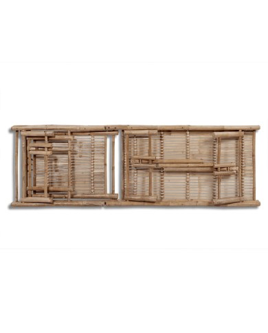 Chaise longue Bambou