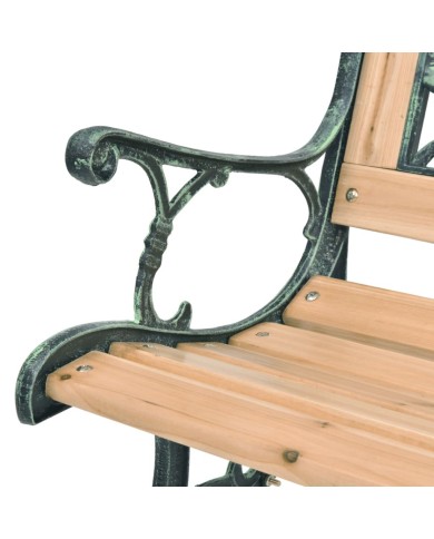 Banc de jardin 122 cm Bois