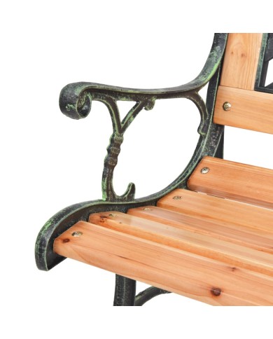 Banc de jardin 122 cm Bois