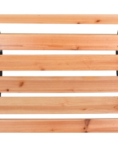 Banc de jardin 122 cm Bois