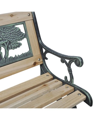 Banc de jardin pour enfants 84 cm Bois