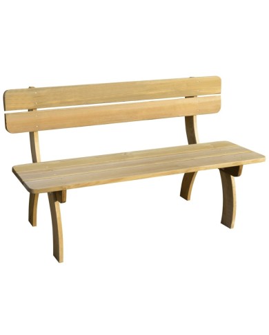 Banc de jardin 150 cm Bois de pin imprégné 