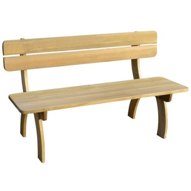 Banc de jardin 150 cm Bois de pin imprégné 