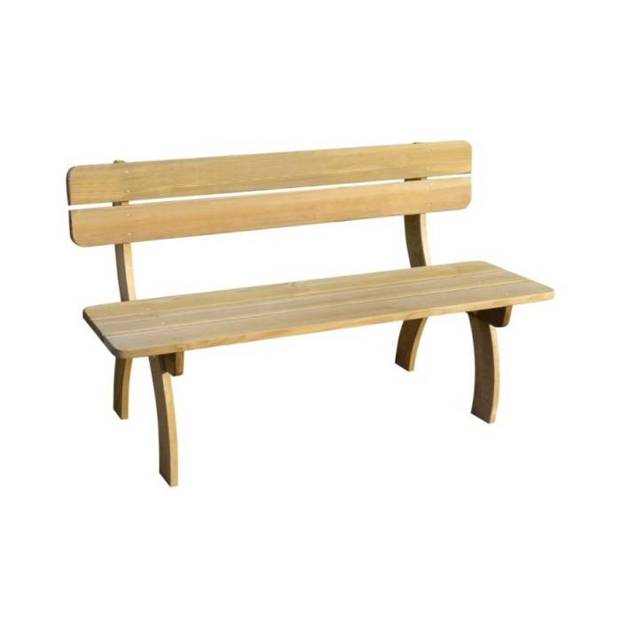 Banc de jardin 150 cm Bois de pin imprégné 