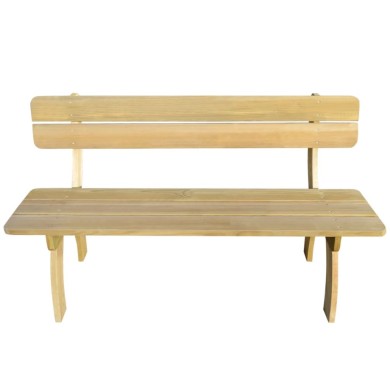Banc de jardin 150 cm Bois de pin imprégné 