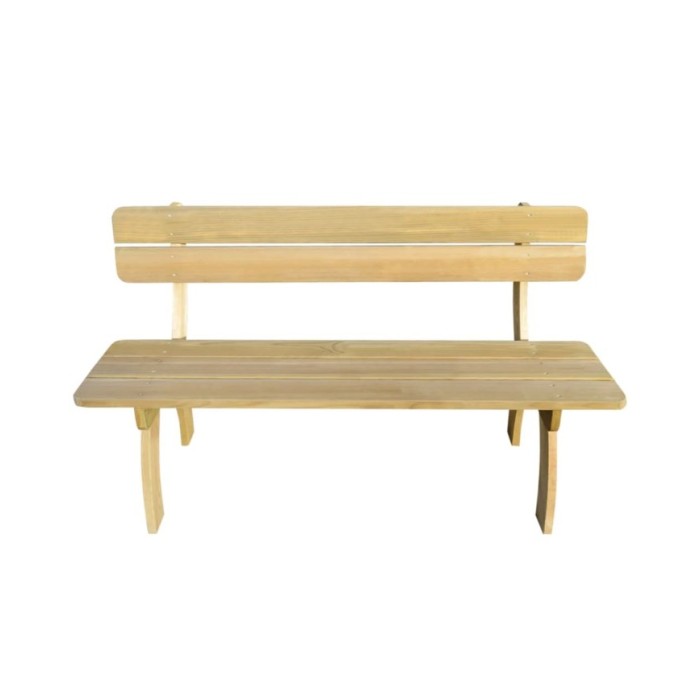 Banc de jardin 150 cm Bois de pin imprégné 