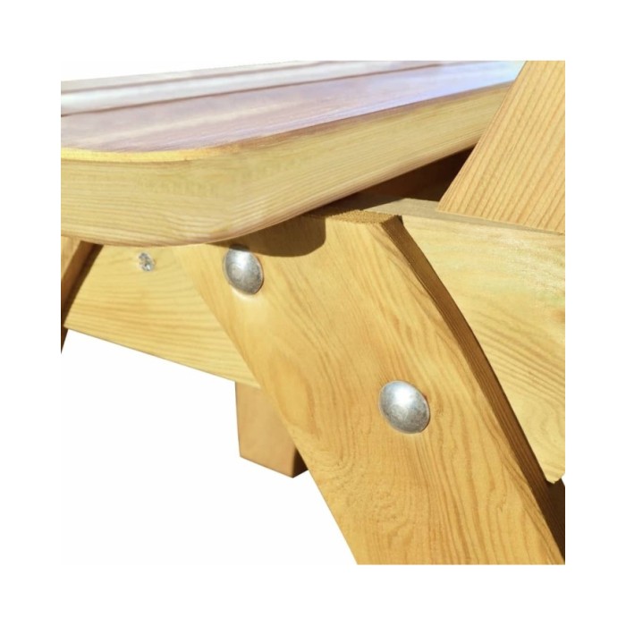 Chaise de jardin Bois de pin imprégné