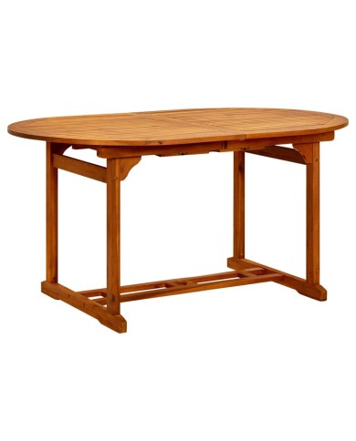 Table de jardin 200x100x75 cm Bois d'acacia massif