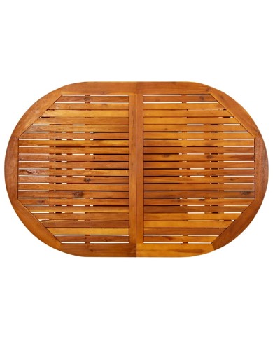 Table de jardin 200x100x75 cm Bois d'acacia massif