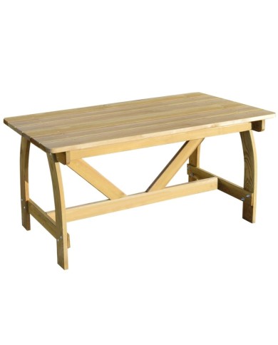 Table de jardin 150x74x75 cm Bois de pin imprégné