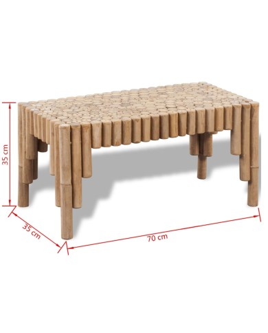 Table basse Bambou 