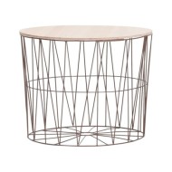 Tables basses 4 pcs Cuivre