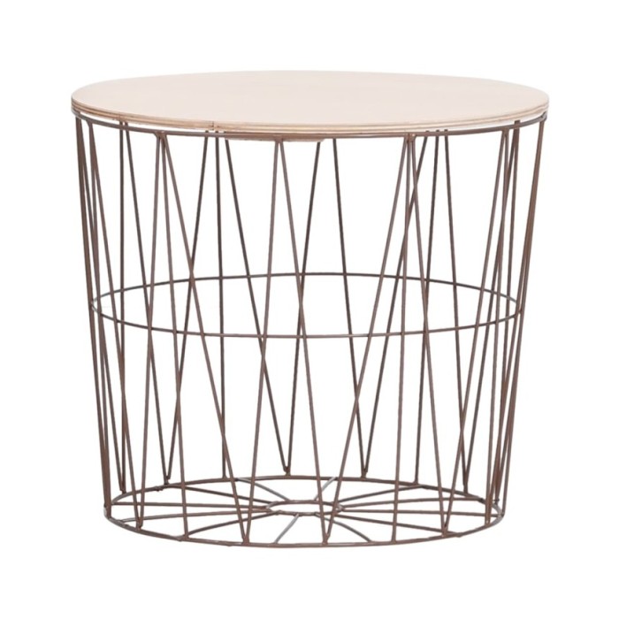 Tables basses 4 pcs Cuivre