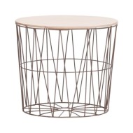 Tables basses 4 pcs Cuivre