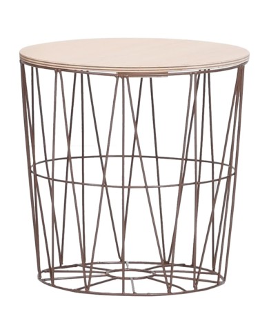 Tables basses 4 pcs Cuivre