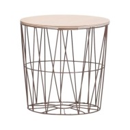 Tables basses 4 pcs Cuivre