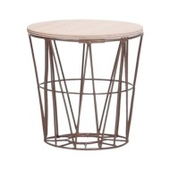 Tables basses 4 pcs Cuivre