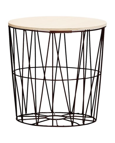 Tables basses 4 pcs Noir