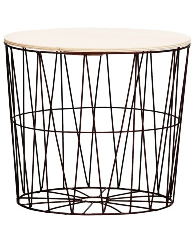 Tables basses 4 pcs Noir