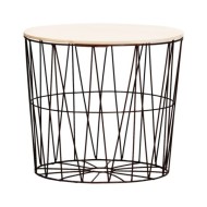 Tables basses 4 pcs Noir