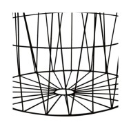 Tables basses 4 pcs Noir