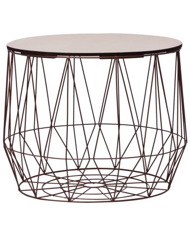 Tables basses 2 pcs Cuivre