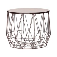 Tables basses 2 pcs Cuivre