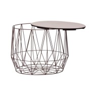 Tables basses 2 pcs Cuivre