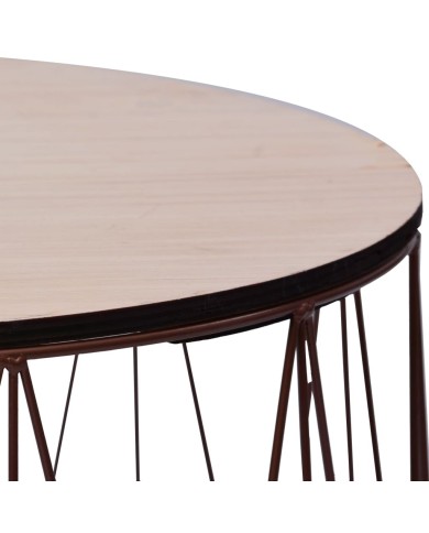 Tables basses 2 pcs Cuivre