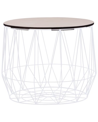 Tables basses 2 pcs Blanc