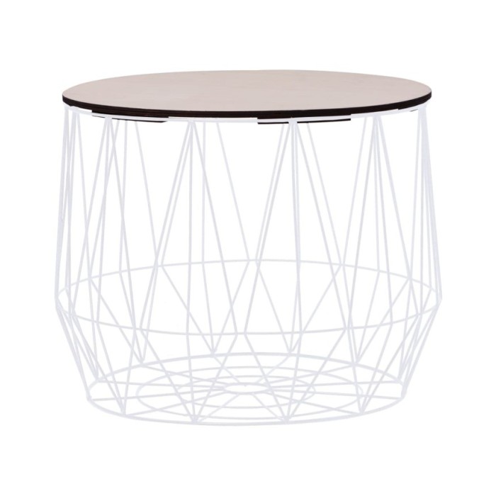 Tables basses 2 pcs Blanc