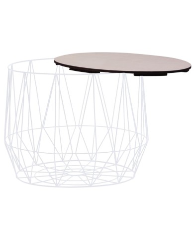 Tables basses 2 pcs Blanc