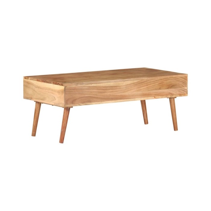 Table basse 100x50x39 cm Bois d'acacia solide