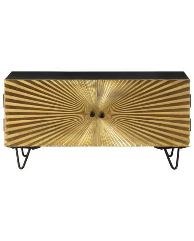 Table basse 90x50x45 cm Bois de manguier solide