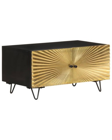 Table basse 90x50x45 cm Bois de manguier solide