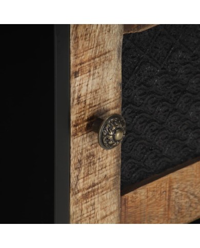 Table basse 90x50x35 cm Bois de manguier brut