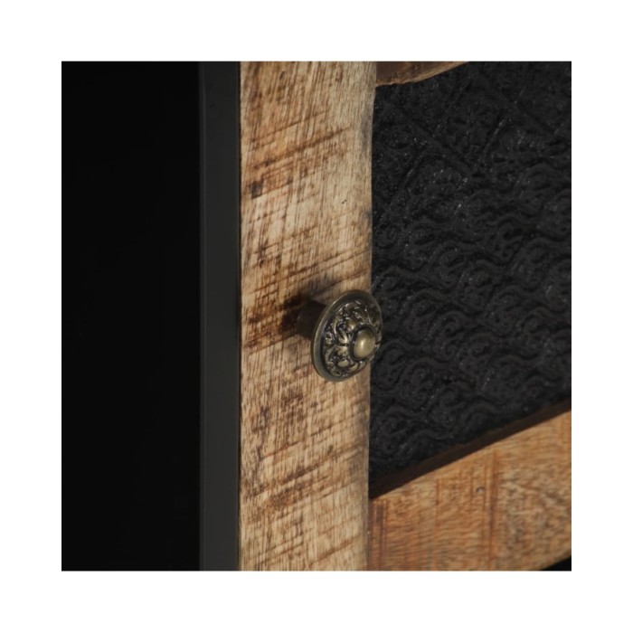 Table basse 90x50x35 cm Bois de manguier brut